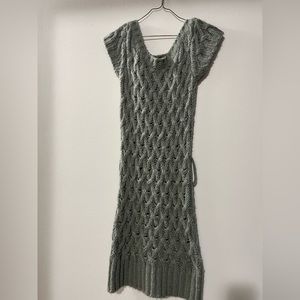 Rue21 grey knitted sweater dress